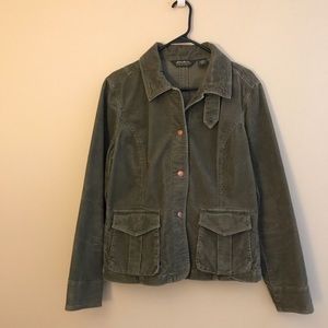Eddie Bauer corduroy blazer, size L